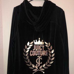 Velour hoodie